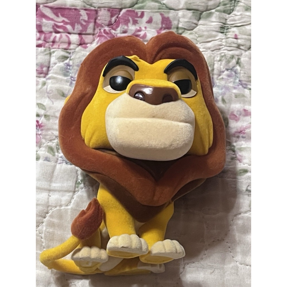 Funko Pop Disney Lion King Mufasa #495 Flocked Target Exclusive Vaulted
